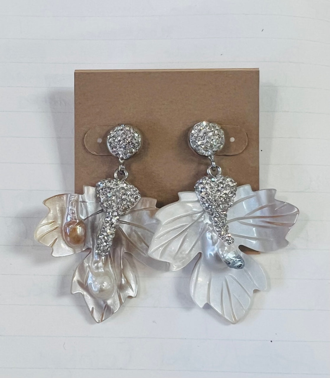 Blister Pearl Earrings