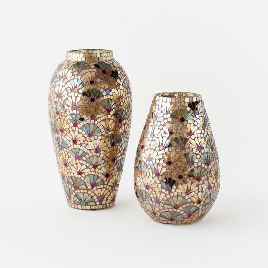 Handcrafted Mosaic Vase - 2 Sizes
