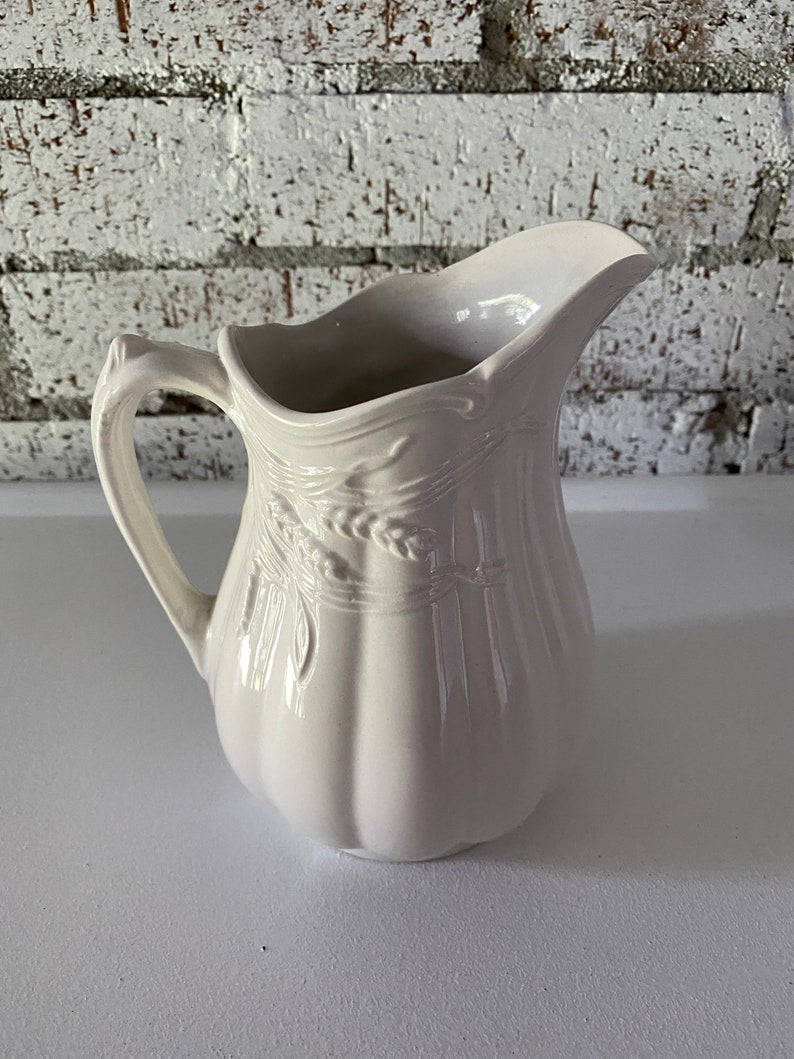 Royal Crownford Ironstone Weatherby Hanley English Falconware Pitcher