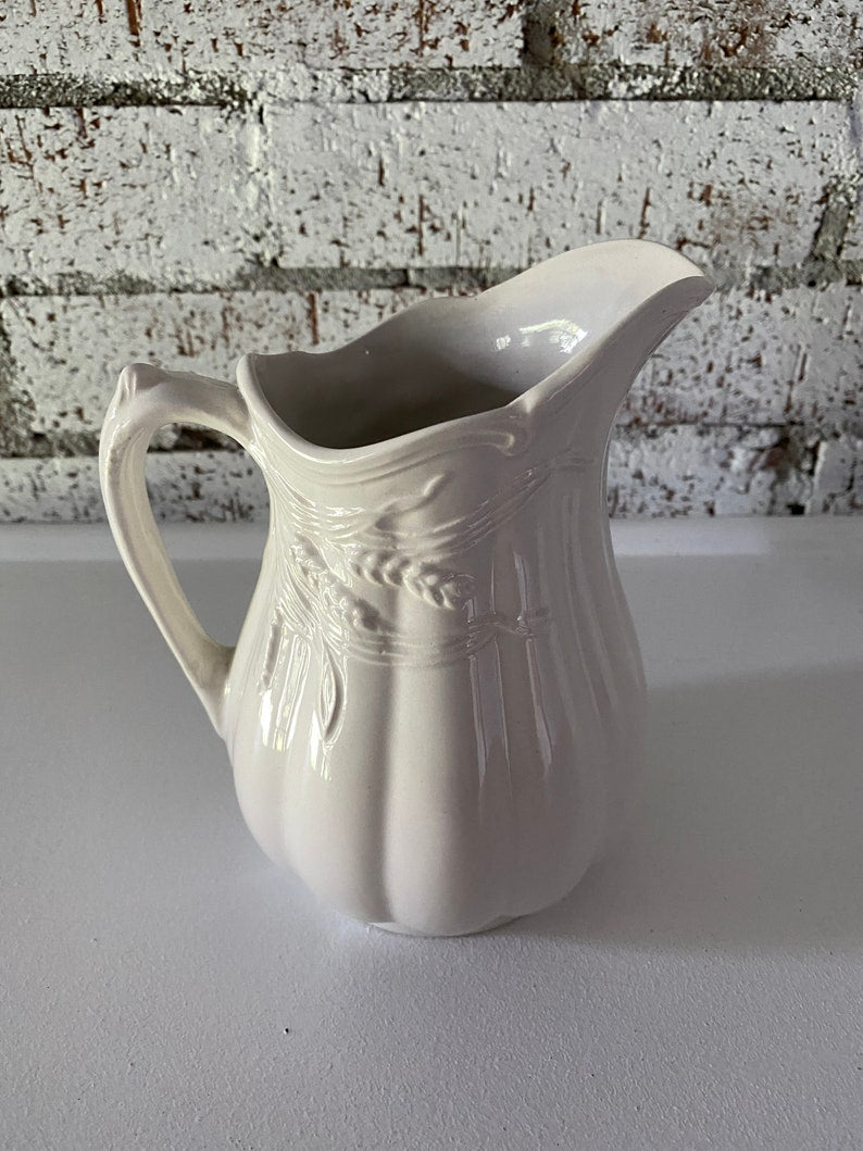 Royal Crownford Ironstone Weatherby Hanley English Falconware Pitcher