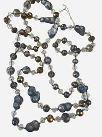 JPW Long Pearl & Crystal Necklace