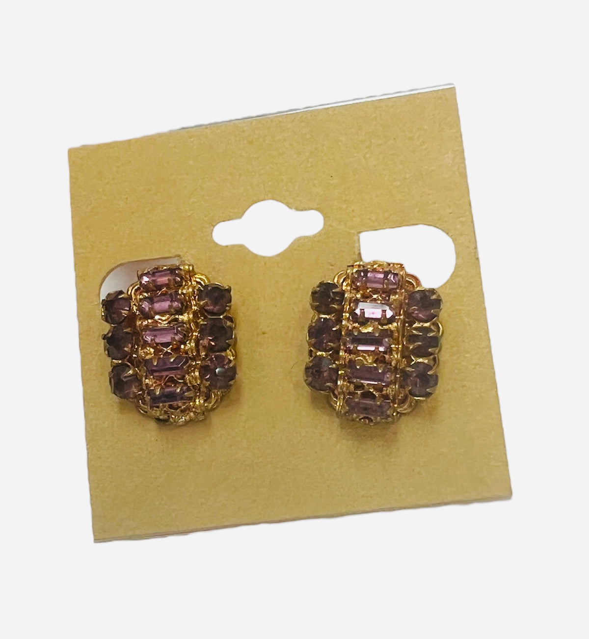 Vintage "Czechosian Copper" Earrings